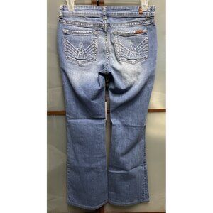 7 For All Mankind Vintage Y2K 90s Girls Kid Embroidered Studded A Pocket Size 12